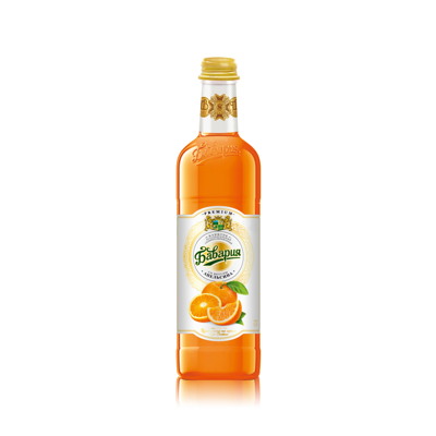 Сладкие премиальные газированные напитки: "Апельсин" 0,5 л. стекло