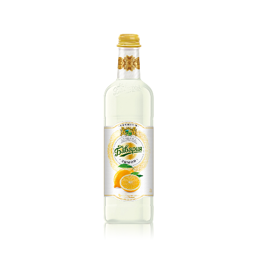Сладкие премиальные газированные напитки: "Лимон" 0,5 л. стекло